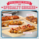 Illustration for article titled Dominos is making pizza with breaded chicken as the crust
